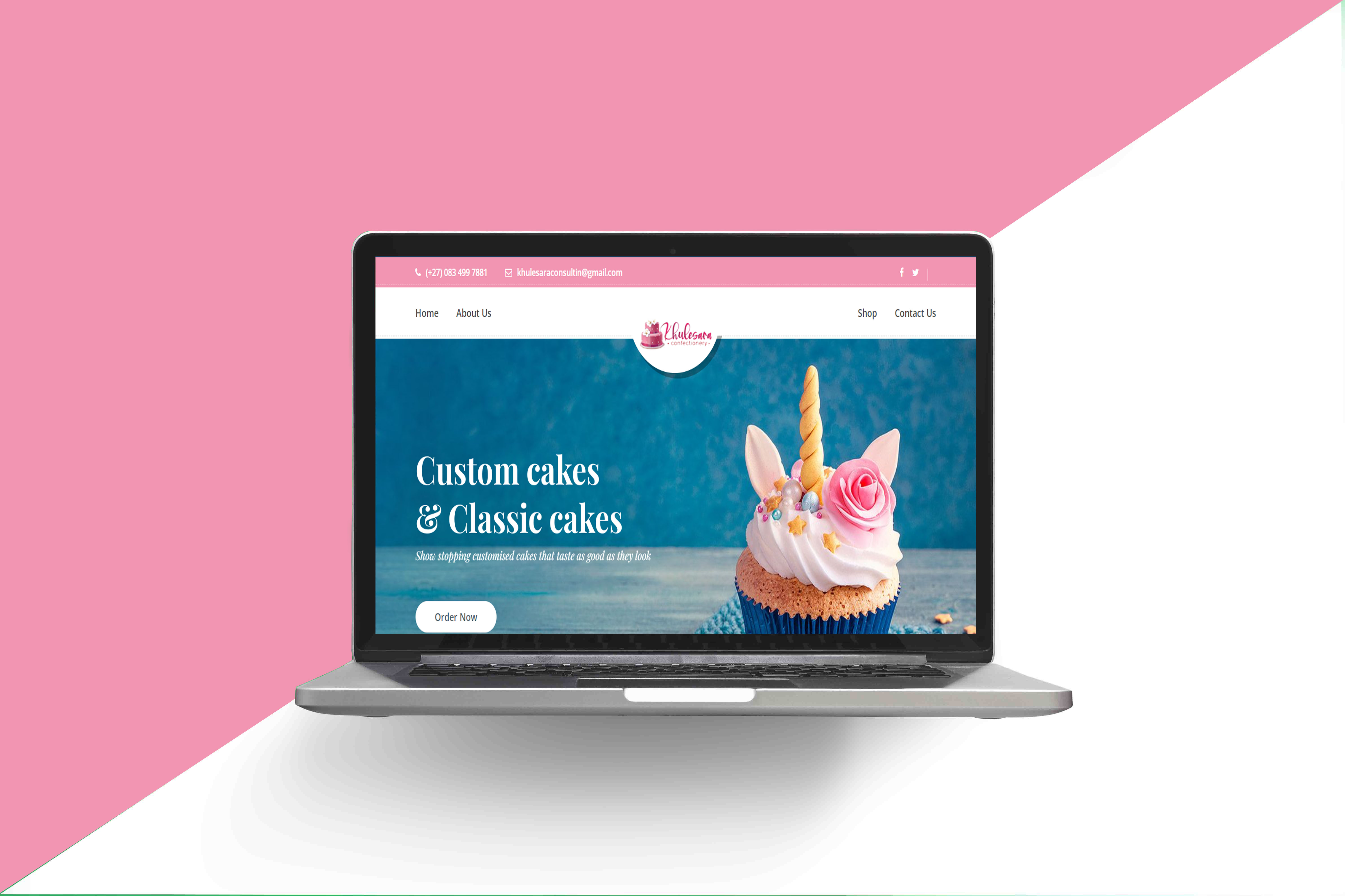 Khulesara Confectionery Website