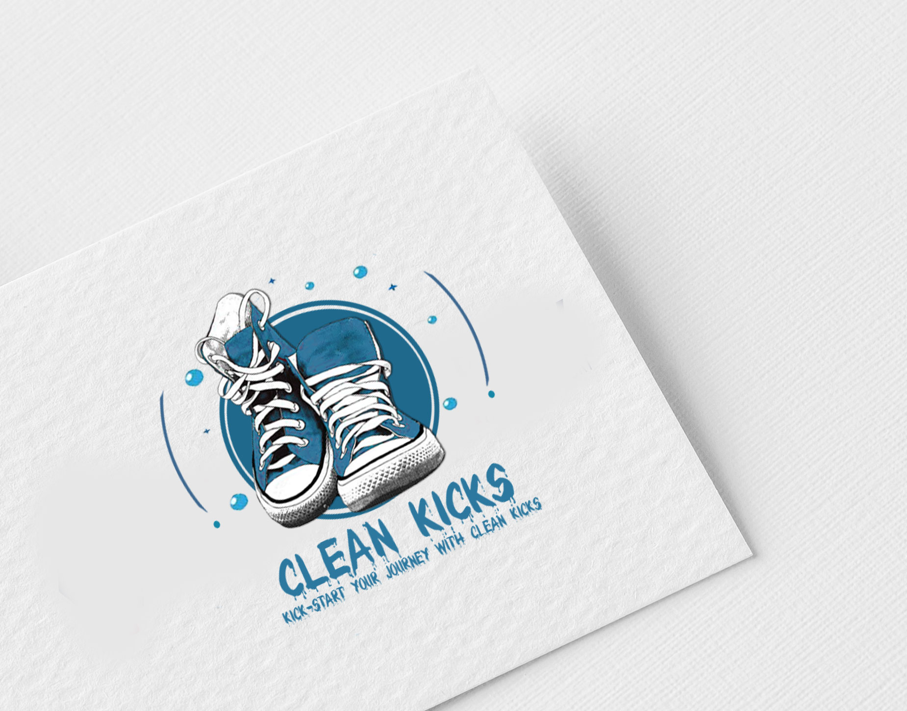 Clean Kicks Logo Design