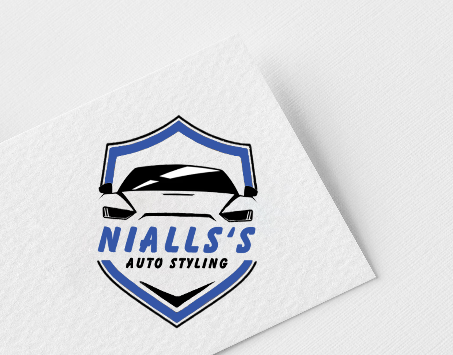 Nialls Auto Styling Logo Design