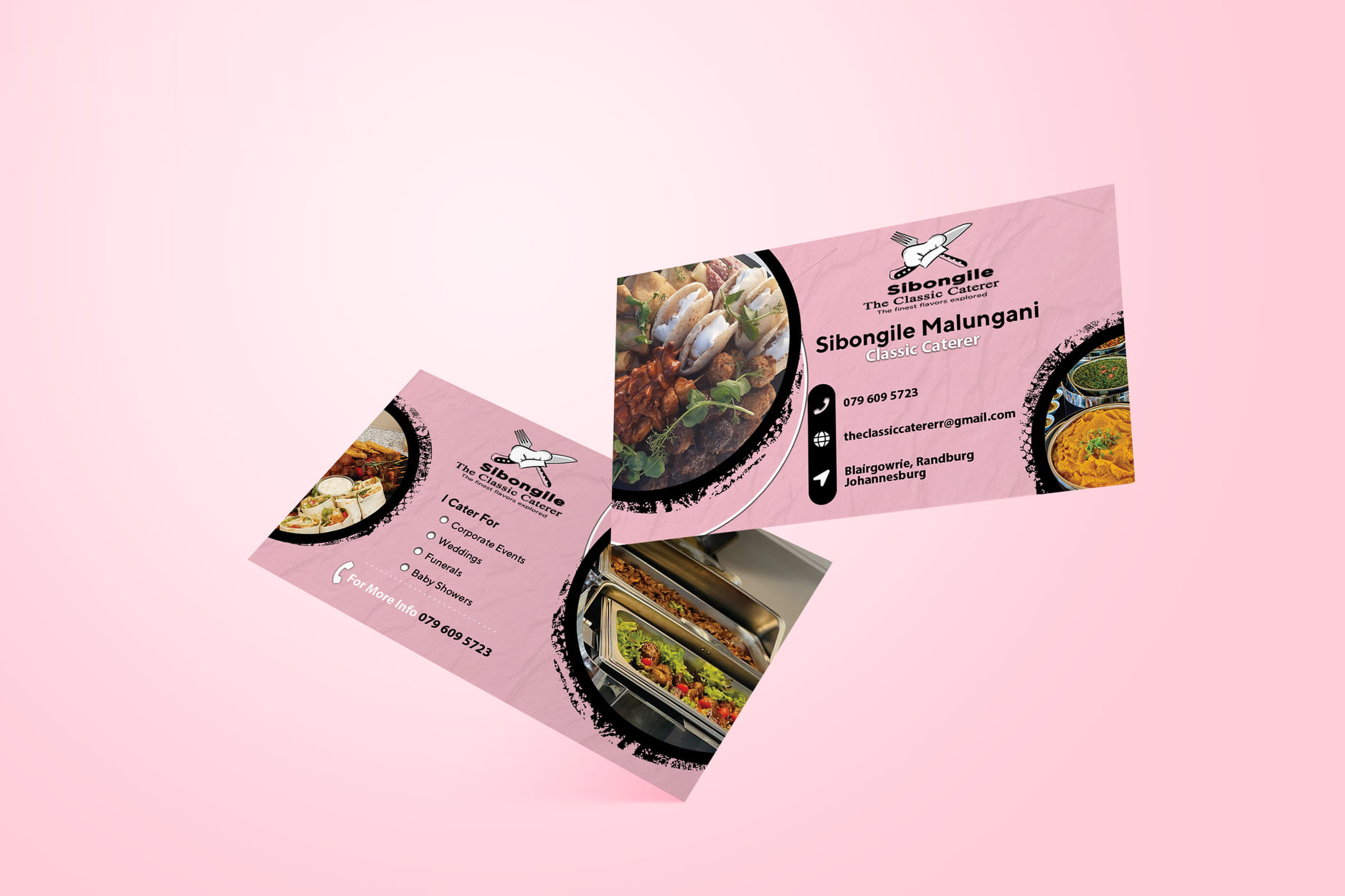 Sbongile The Classic Caterer Sticker Designer