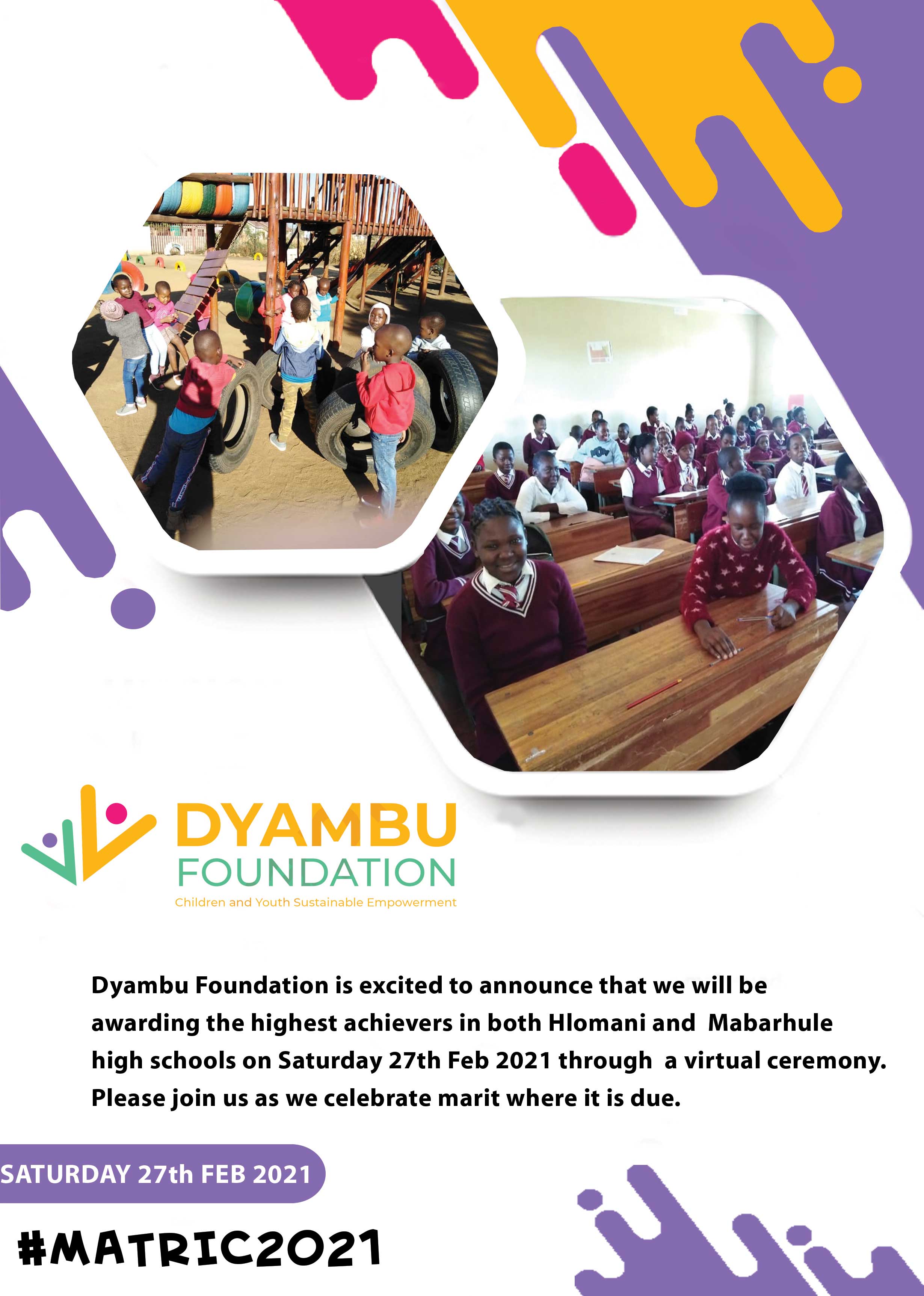 Dyambu Foundation Flyer Design