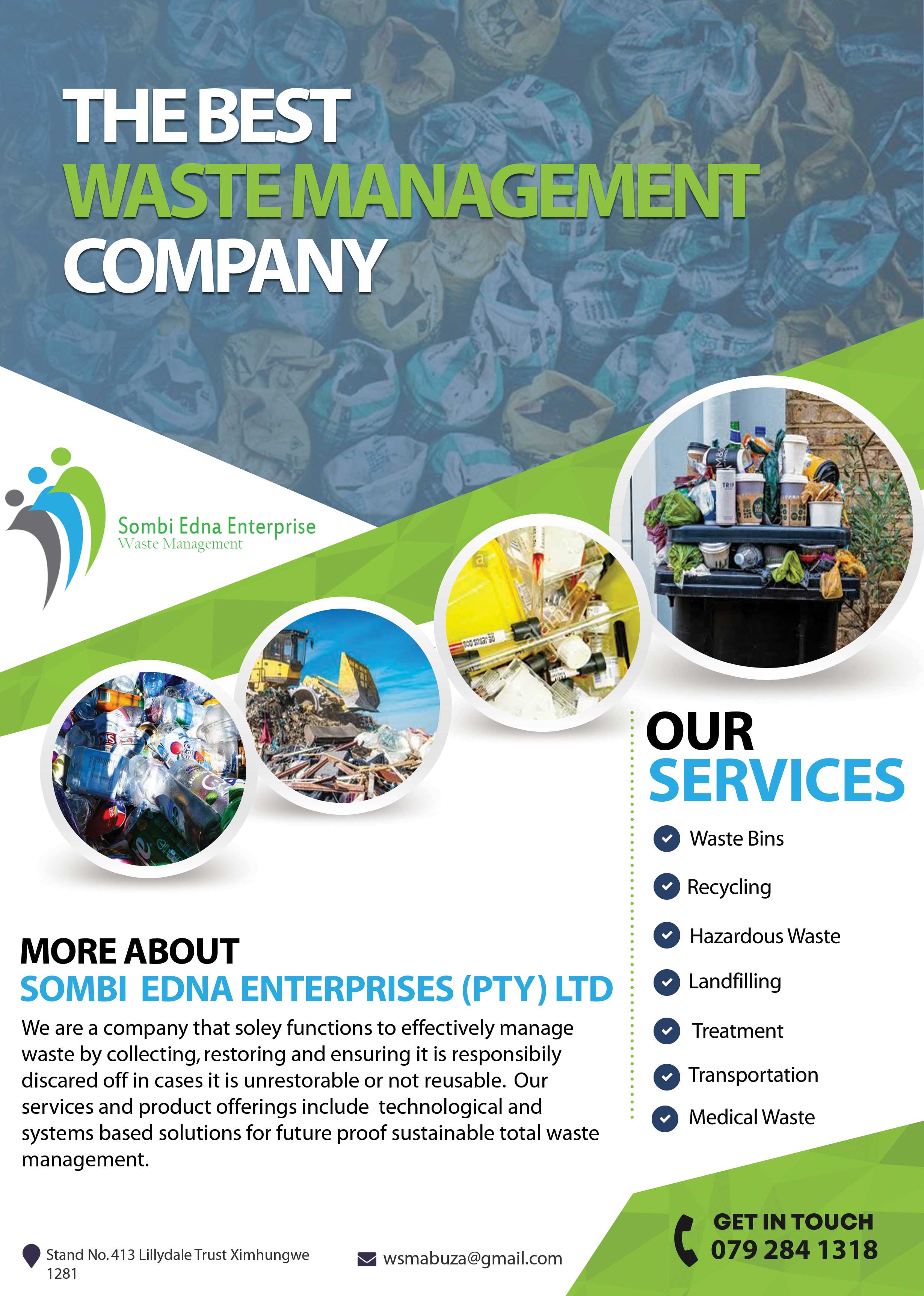 Sombi Edna Enterprise Flyer Design